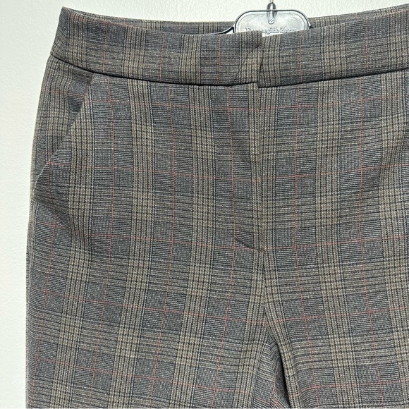 Zara Women’s Brown Gray High Rise Skinny Career Work Pants Size 2 - Picture 13 of 14